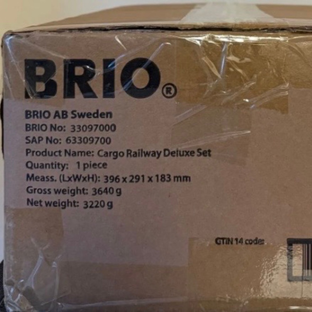 Brio World Cargo Railway Deluxe